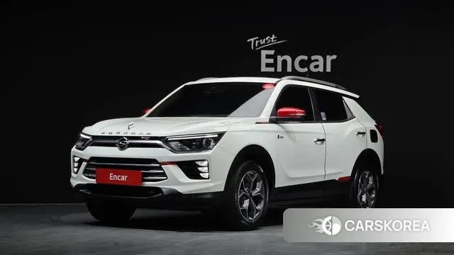 Ssangyong Beautiful Korando 2020 Белый из Кореи