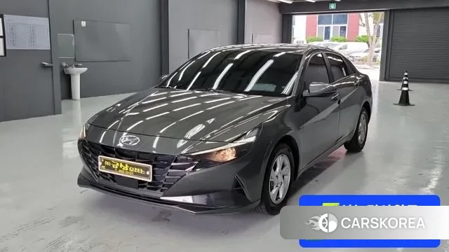 Hyundai Avante (CN7) 2021 Серый из Кореи