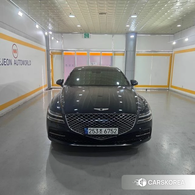 Genesis G80 (RG3) 2021 Темно-зеленый из Кореи