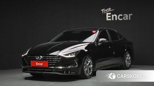 Hyundai Sonata (DN8) 2022 Черный из Кореи