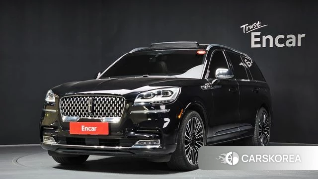 Lincoln Aviator 2nd generation 2020 Черный из Кореи