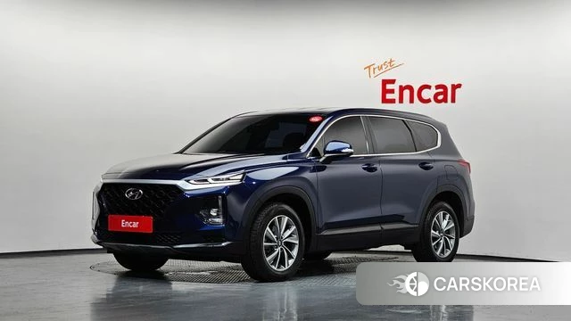 Hyundai Santa Fe TM 2018 Синий из Кореи