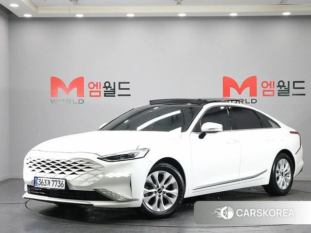 Kia K8 2021 Белый из Кореи