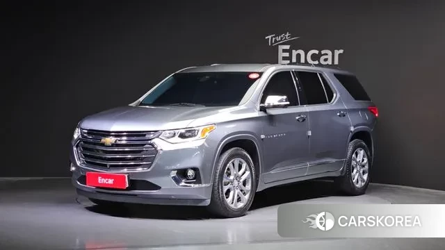 Chevrolet (GM Daewoo) Traverse 2019 Серый из Кореи