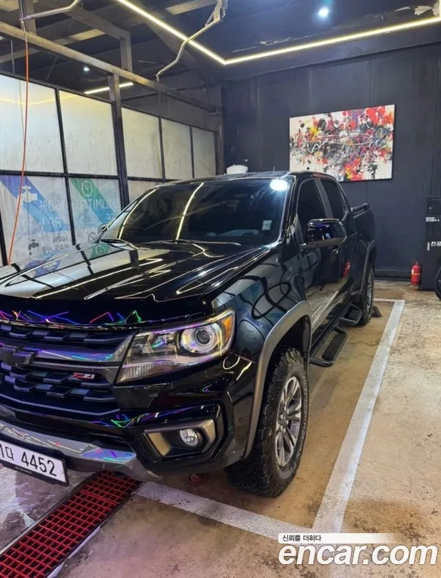 Chevrolet (GM Daewoo) Real New Colorado 2020 Черный из Кореи