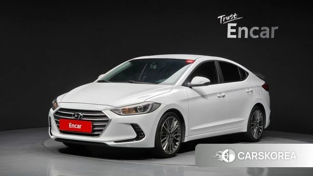 Hyundai Avante AD 2018 Белый из Кореи