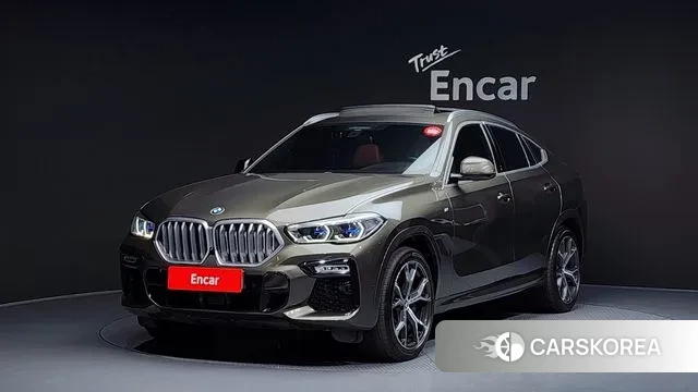 BMW X6 (G06) 2021 Песочный из Кореи