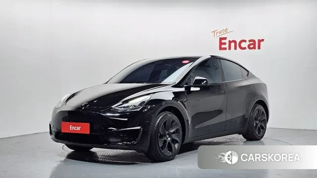 Tesla Model Y 2023 Черный из Кореи