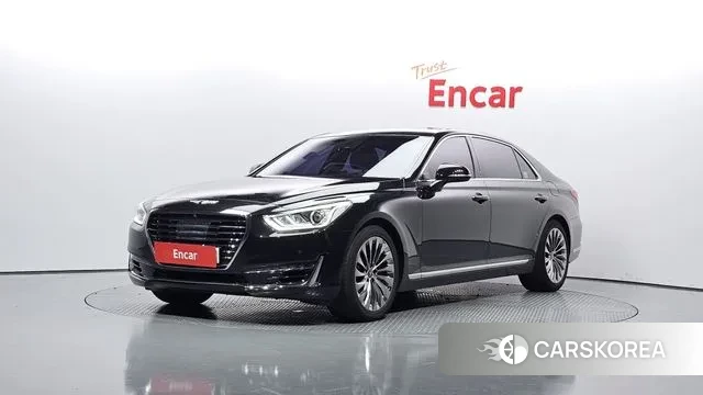 Genesis EQ900 2018 Черный из Кореи