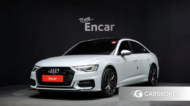 Audi A6 (C8) 2021 Белый из Кореи