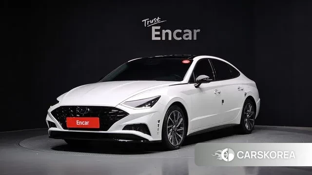 Hyundai Sonata (DN8) 2019 Белый из Кореи