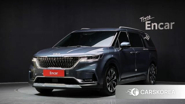 Kia Carnival 4th generation 2021 Синий из Кореи