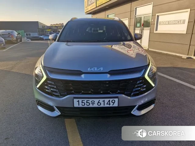 Kia Sportage 5th Generation Hybrid 2022 Серый из Кореи