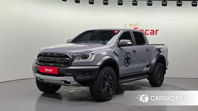 Ford Ranger 3rd Generation 2022 Серебристо-серый из Кореи