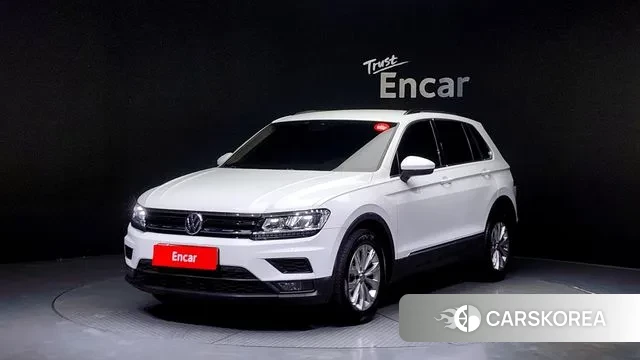 Volkswagen Tiguan second Generation 2018 Белый из Кореи