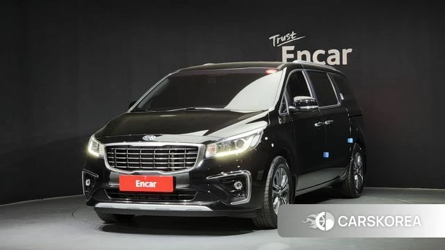 Kia The New Carnival 2020 Черный из Кореи