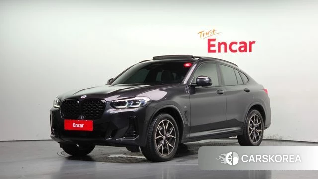 BMW X4 (G02) 2022 Серый из Кореи