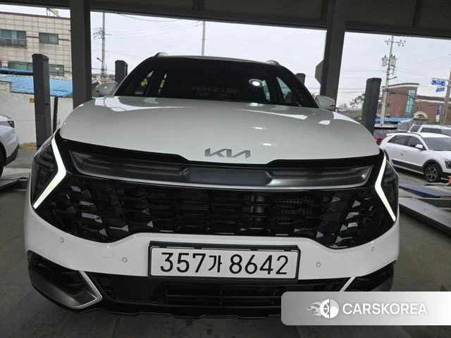 Kia Sportage 5th Generation Hybrid 2024 Белый из Кореи