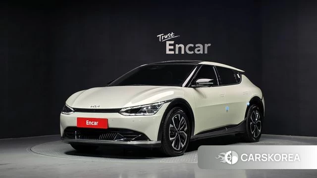 Kia EV6 2021 Жемчужный цвет из Кореи