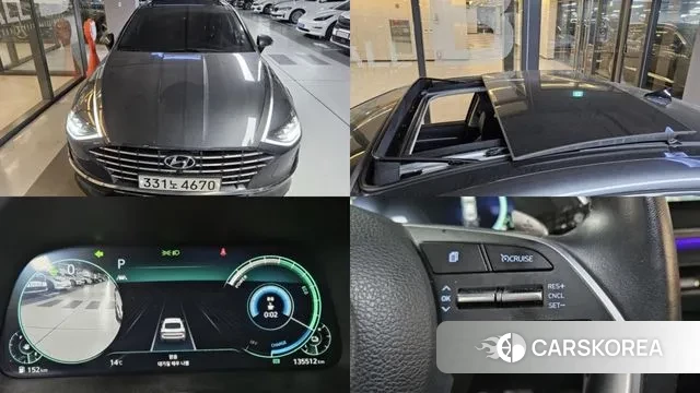 Hyundai Sonata Hybrid (DN8) 2022 Серый из Кореи