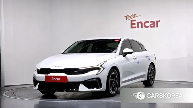 Kia The New K5 3rd generation 2024 Белый из Кореи