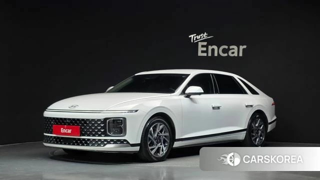 Hyundai Grandeur Hybrid (GN7) 2023 Белый из Кореи