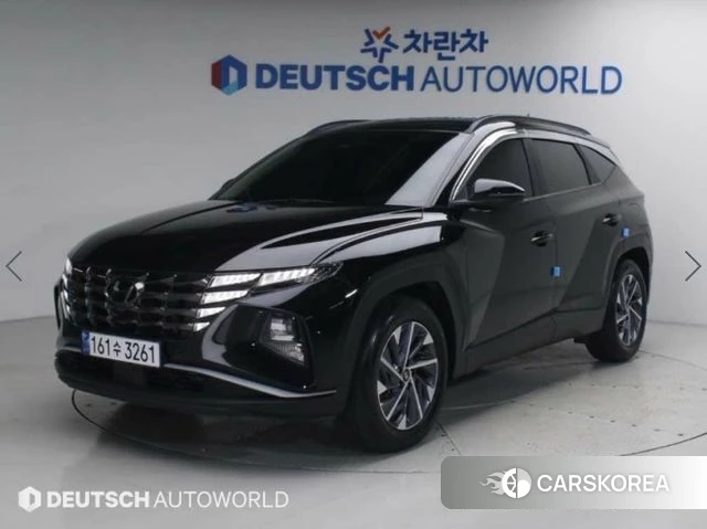 Hyundai Tucson (NX4) 2021 Черный из Кореи