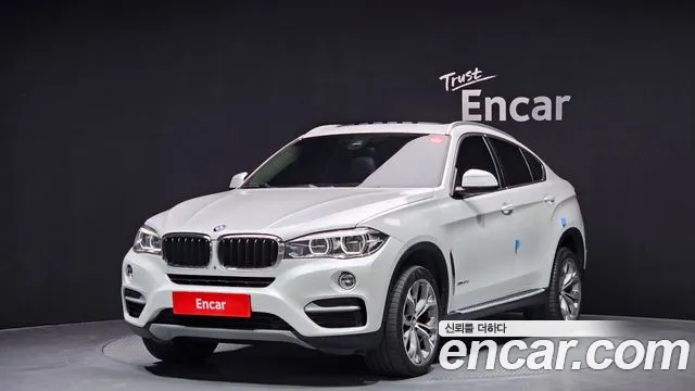 BMW X6 (F16) 2018 Белый из Кореи