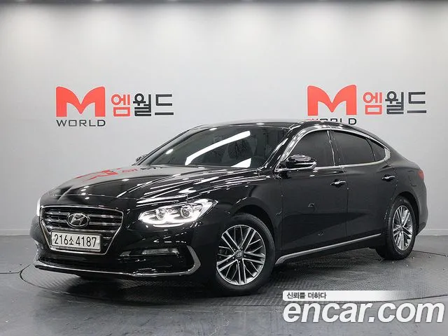 Hyundai Grandeur IG 2018 Черный из Кореи