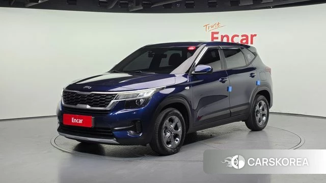 Kia Seltos 2020 Синий из Кореи