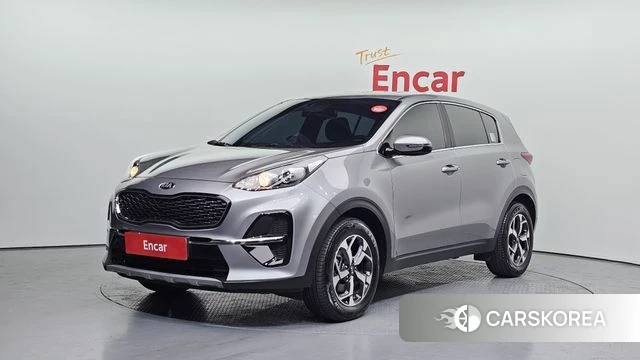 Kia Sportage The Bold 2021 Серый из Кореи