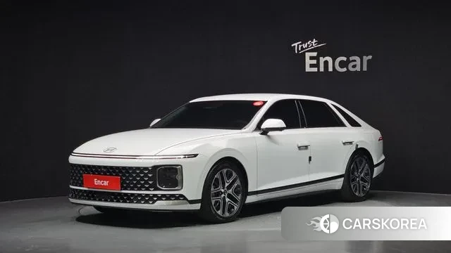 Hyundai Grandeur (GN7) 2023 Белый из Кореи