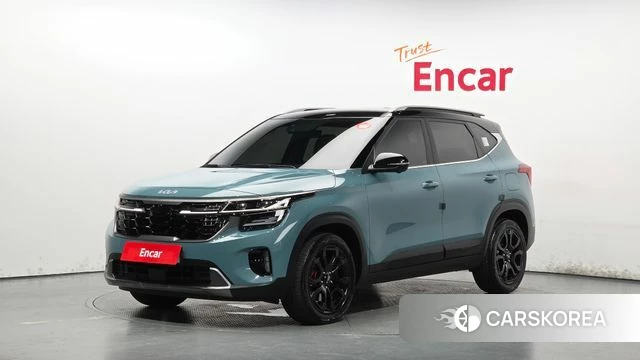 Kia The New Seltos 2024 Небесно-голубой из Кореи