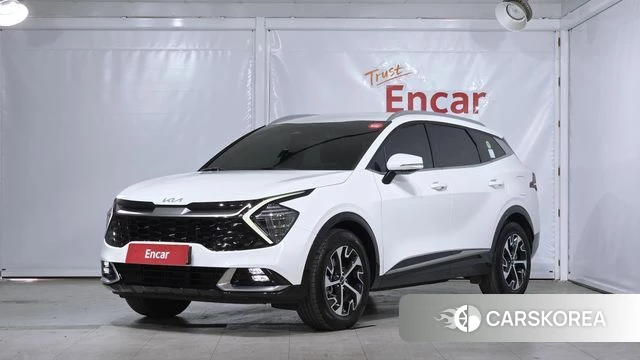 Kia Sportage 5th Generation Hybrid 2021 Белый из Кореи