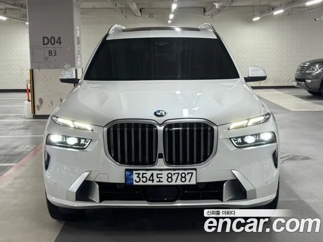 BMW X7 (G07) 2023 Белый из Кореи