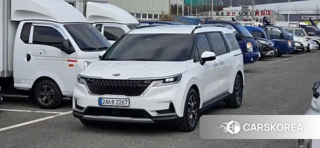 Kia Carnival 4th generation 2021 Белый из Кореи