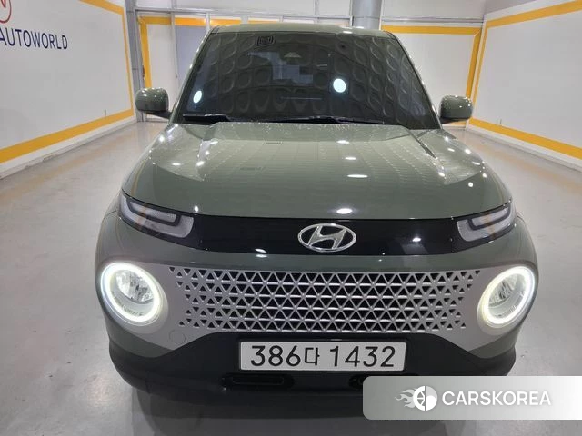 Hyundai Casper 2021 Темно-зеленый из Кореи