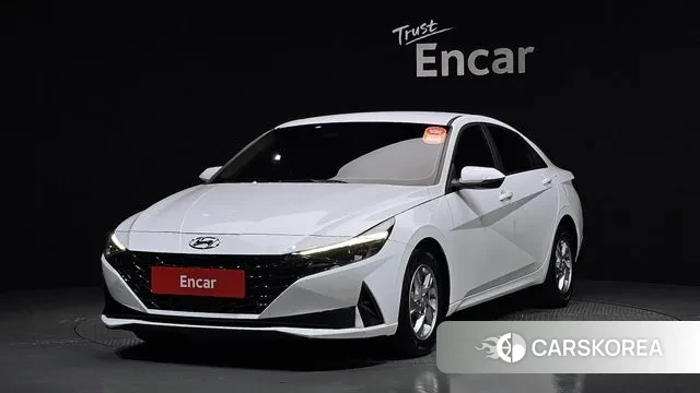 Hyundai Avante (CN7) 2020 Белый из Кореи