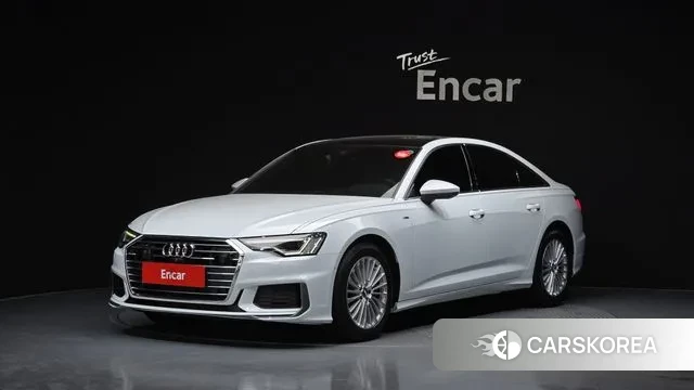Audi A6 (C8) 2021 Белый из Кореи