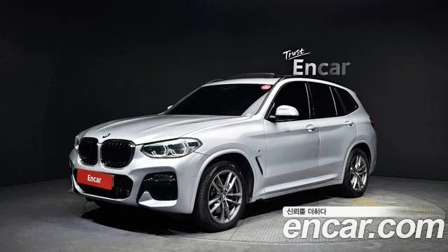 BMW X3 (G01) 2020 Серебряный из Кореи