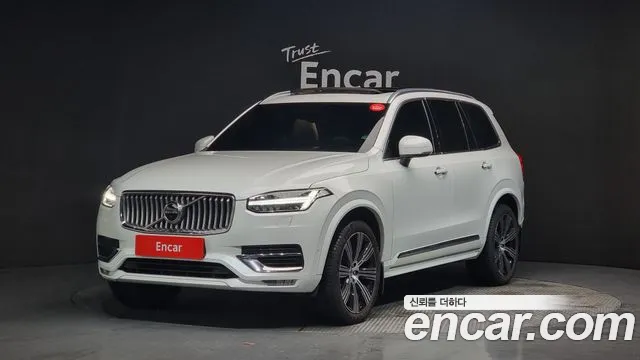Volvo XC90 second Generation 2021 Белый из Кореи