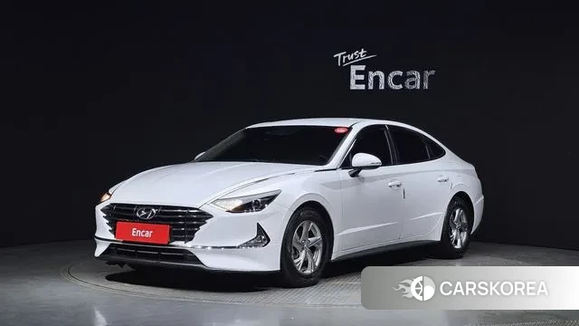 Hyundai Sonata (DN8) 2020 Белый из Кореи