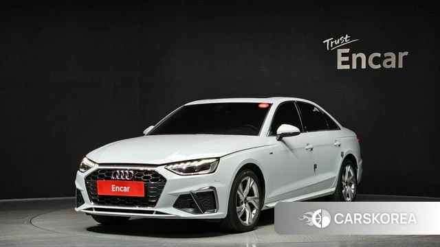 Audi A4 (B9) 2021 Белый из Кореи