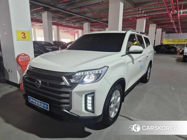 Ssangyong The New Rexton Sport 2021 Белый из Кореи