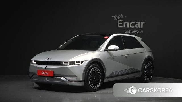 Hyundai Ionic 5 2024 Серебристо-серый из Кореи