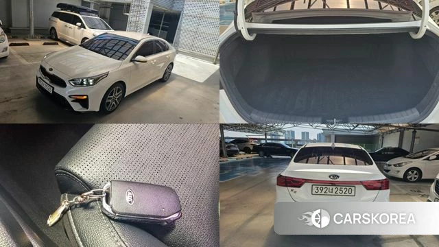 Kia Come New K3 2019 Белый из Кореи