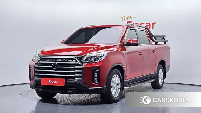 Ssangyong The New Rexton Sports Cannes 2022 Красный из Кореи