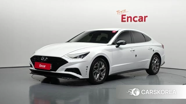 Hyundai Sonata (DN8) 2022 Белый из Кореи