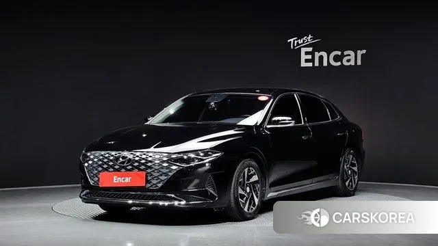 Hyundai The New Grandeur IG Hybrid 2020 Черный из Кореи