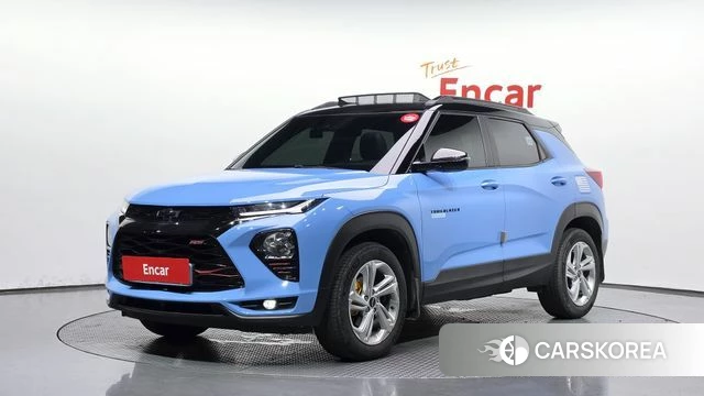 Chevrolet (GM Daewoo) Trailblazer 2022 Небесно-голубой из Кореи